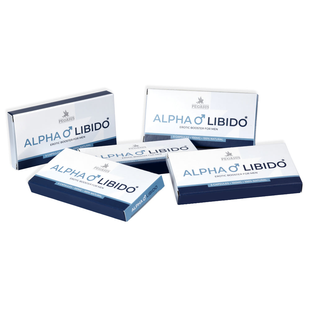Alpha Libido - 5 Stuks - 100% Natuurlijke Lustopwekkers